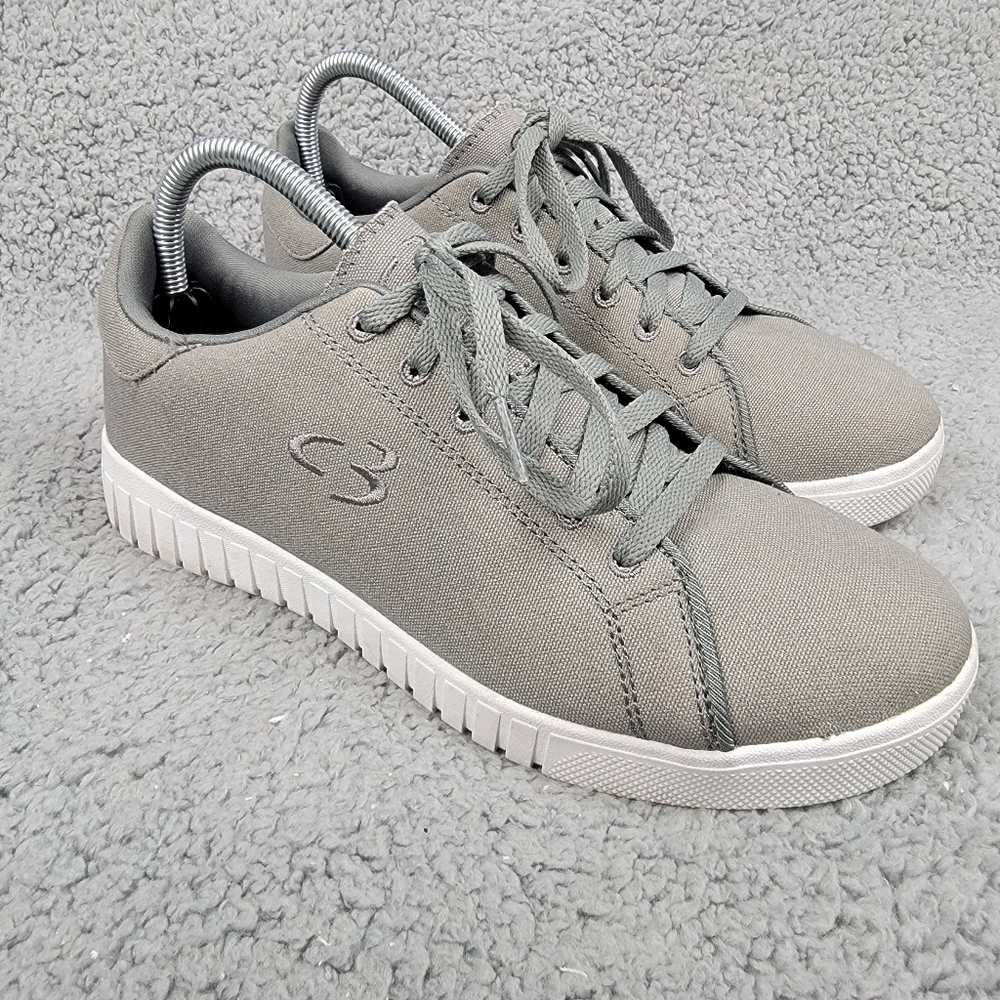 Concept 3 by Skechers Men's issel Shoes Gray Casual Sneakers size 8M. Pre-owned
